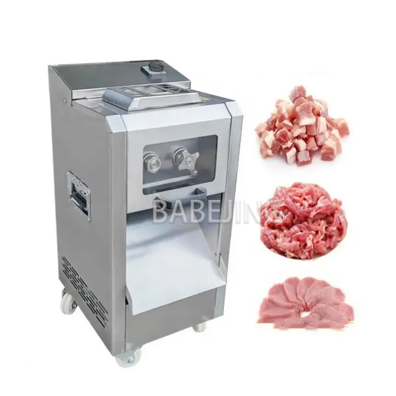 Electric Multifunctional Stainless Steel Meat Cutter for Home Kitchen Commercial Use Shredder for Pork Kelp Bean Skin
