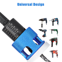 Intuitive 5Pcs/Set Countersink Drill Bit With Adjustable Depth Stop Low Friction Hole Opener Countersunk Drill Bit Carpentry