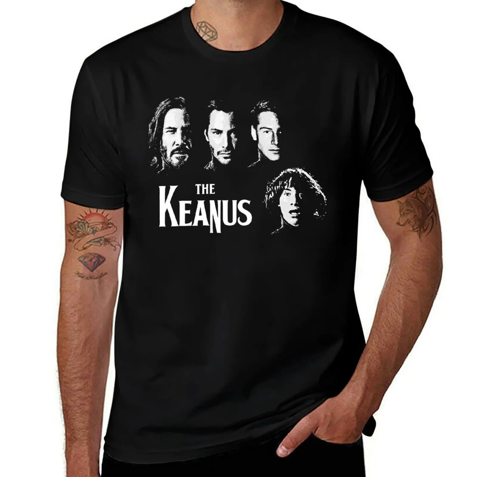 

The Keanus (Keanu Reeves Beatles mashup) T-Shirt.png T-Shirt croswit shirt man Luxury man T-shirt men