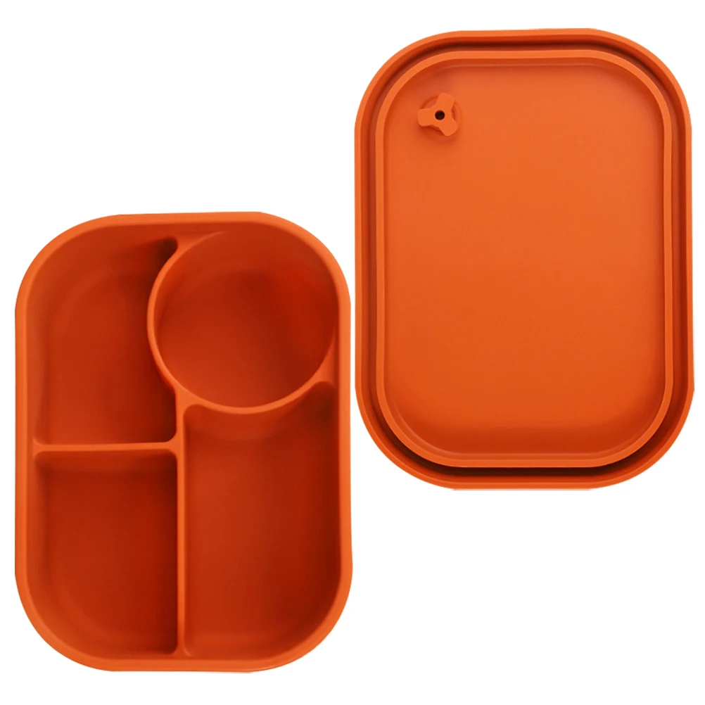 

Silicone Food Deep Microwave Leak Proof Kitchen Storage Small Food Container Freezer Safe Reusable