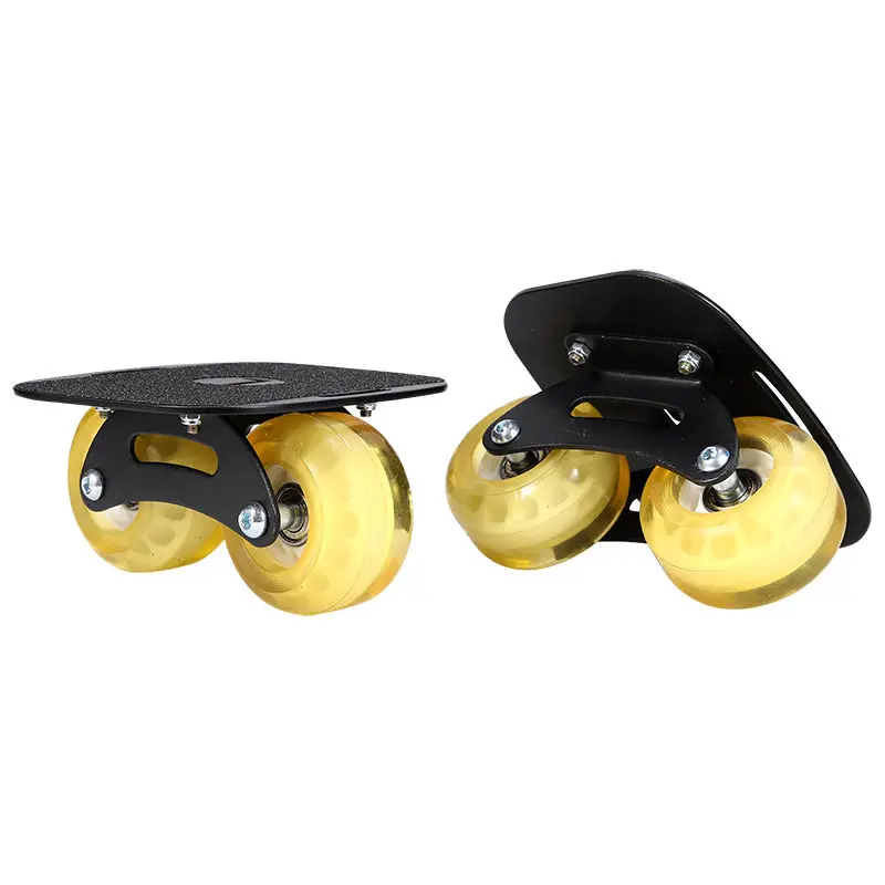 1 Pair Skateboard Mini Drift Roller Road Drift Skates Plate Skate Fish Short Board Roller Non-Slip Skateboard Skate Board