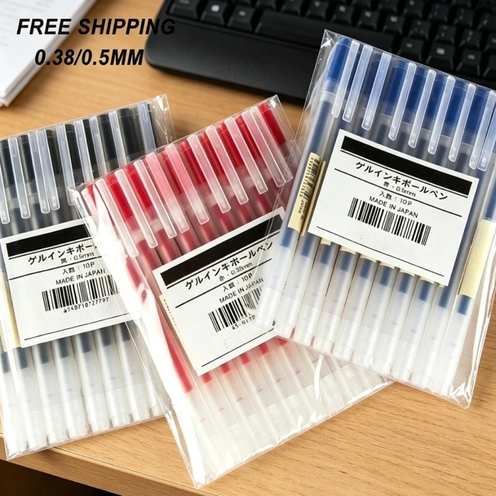 conjunto-de-10-5-3-canetas-gel-038-05mm-caneta-esferografica-com-tinta-gel-papelaria-kawaii-do-japao-preto-azul-vermelho-para-estudantes-e-escritorio