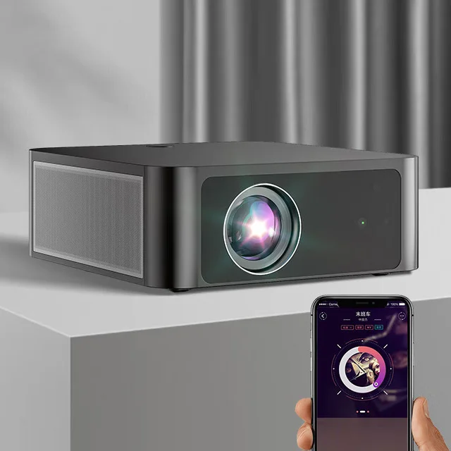 

2023 Y3Pro проектор с автофокусом Android 9.0 Smart Native 1080P WiFi Bluetooth портативный для домашнего кинотеатра