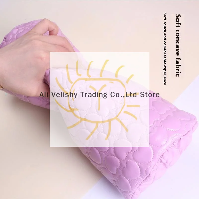 

1 шт. маникюрная подушка для рук, подушка и подушка с квадратным сердцем, кожаная подушка для рук, маникюрный салон, инструменты для ногтей