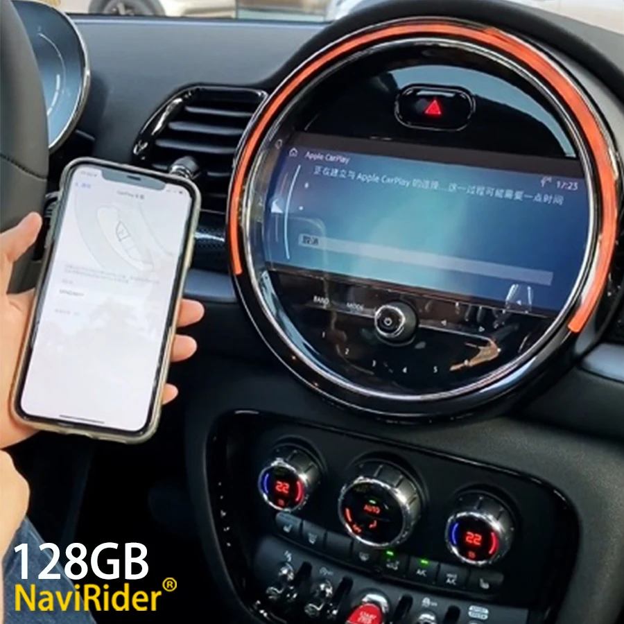 

CarPlay 9 "Android 13 8 ГБ + 256 ГБ Автомобильный мультимедийный плеер GPS стерео для BMW Mini Cooper F54 NBT F55 F56 2014-2017 автомобильное радио DSP 4G