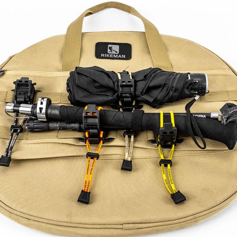 2 قطعة مرفق حلقة فأس الجليد الإفراج السريع متوافق مع MOLLE PALS المشي لمسافات طويلة تسلق الجبال على ظهره اكسسوارات أدوات في الهواء الطلق