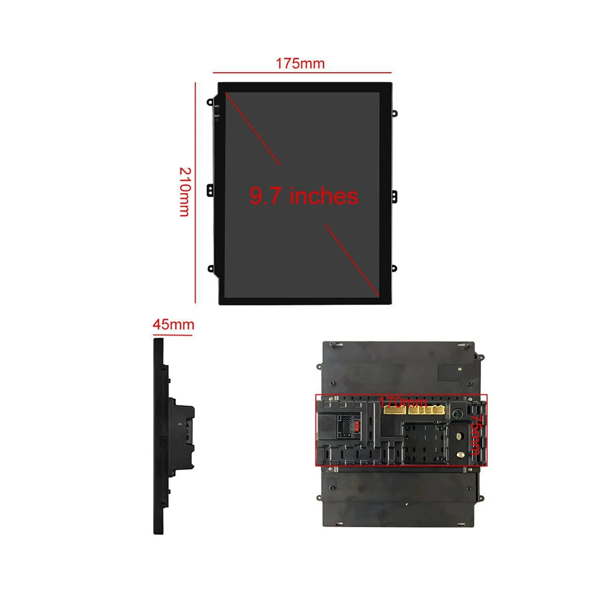 2 Din Android Car Radio for Opel Astra Buick Excelle GT 2006-2014 Multimedia Player Navigation GPS Carplay Auto Stereo