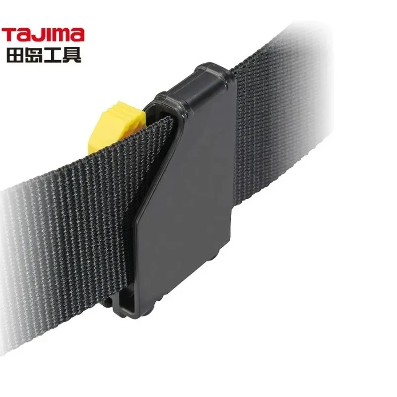 

TAJIMA 1001-2865 SF-HLD-R-CHN Tape Measure Hook Replacement with Belt Clip for Construction Worker Measuring Tools