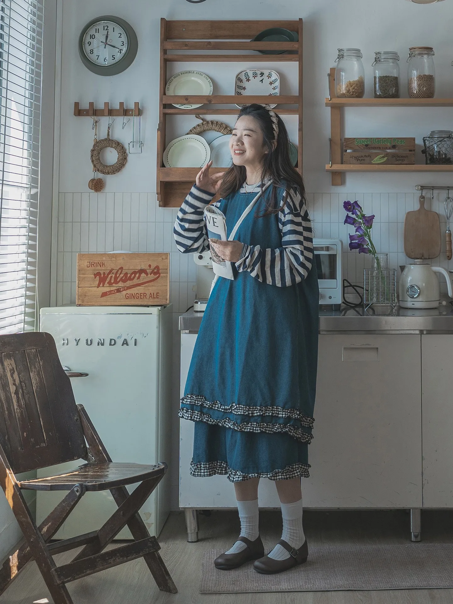 

Женский комплект из денима с цветочным кружевом и ароматом сада, без рукавов, свободного кроя, из хлопка, для осени, весны и лета, состоящий из двух предметов