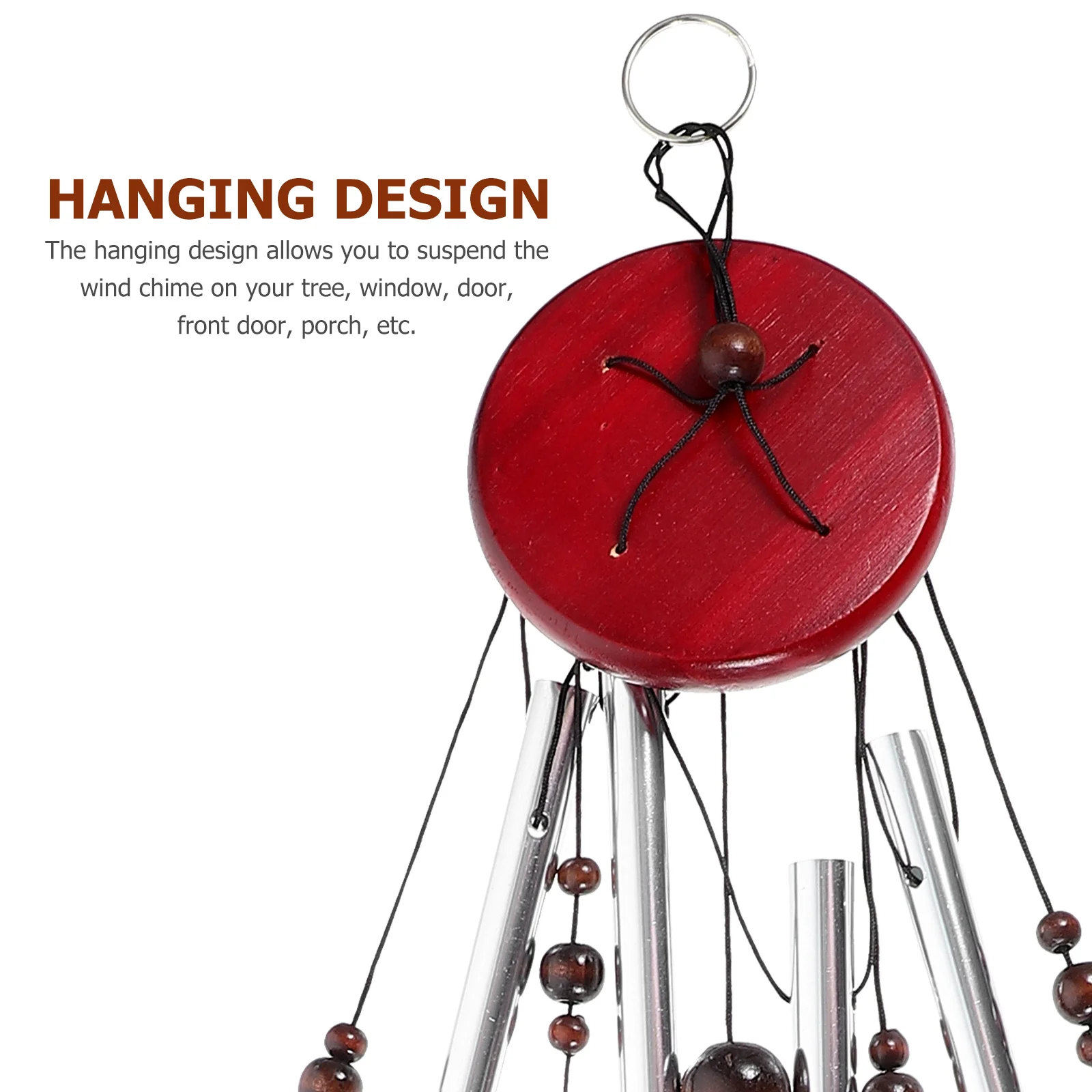 

Aluminium Wind Chime Vintage Garden Decoration Hanging Bell Ornament Outdoor Metal Windchime Pendant Wind Chime