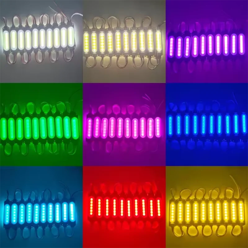 2026 20pcs/lot 6LED Injection with Lens COB LED Module Waterproof LED Back Light Backlight for Sign Channel Letter DC12V 2W IP68
