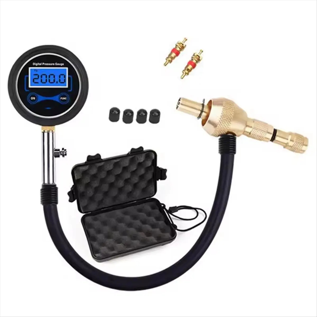 ABZT Digital Rapid Tire Vending Machine Car and Truck Tire Gauge Digital Pressure Gauge for Pressure Measurement Deflation