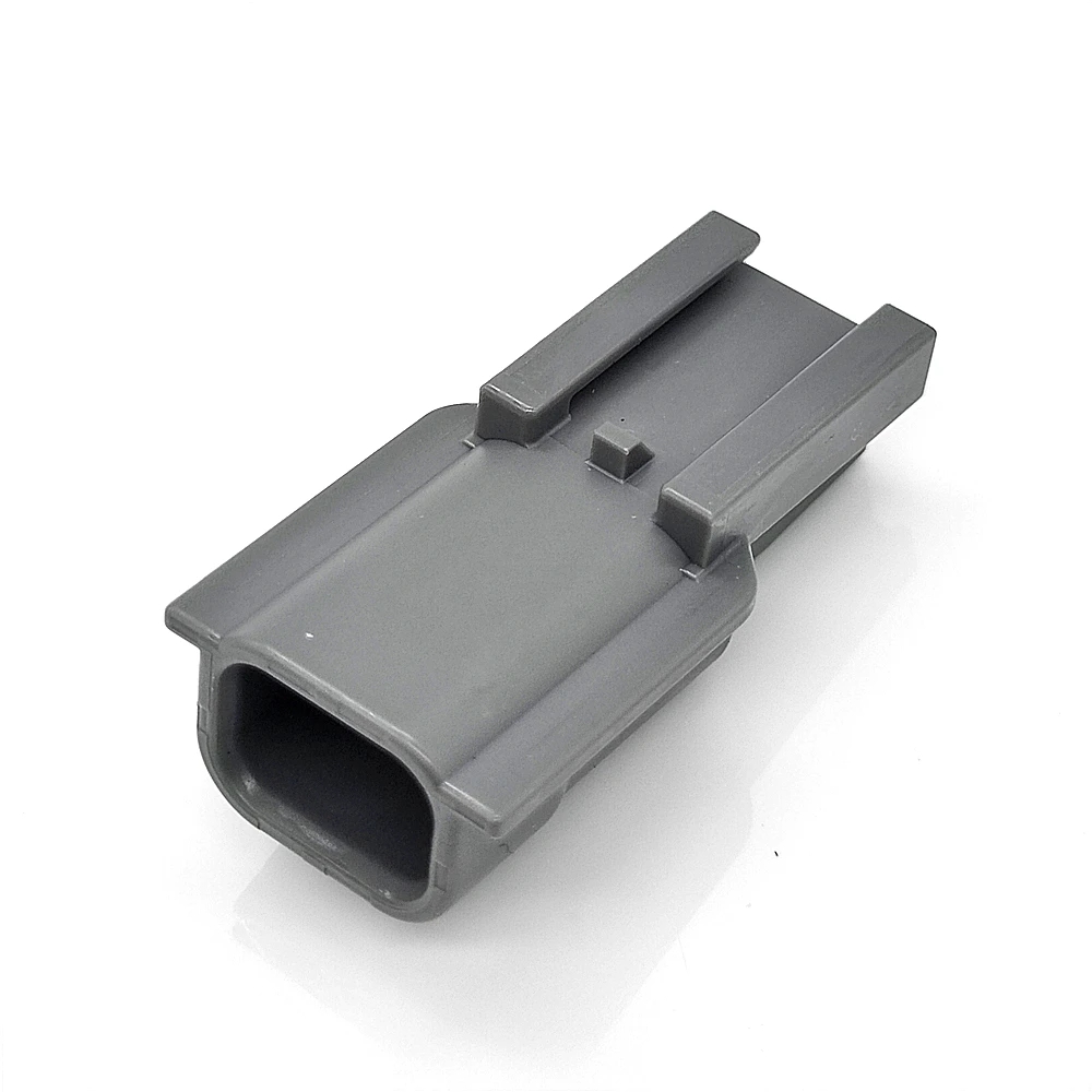 7282-9393-10 2 Pin Waterproof Automotive Connector Male 0.64mm Dark Gray for ABS Sensor ECU Wiring