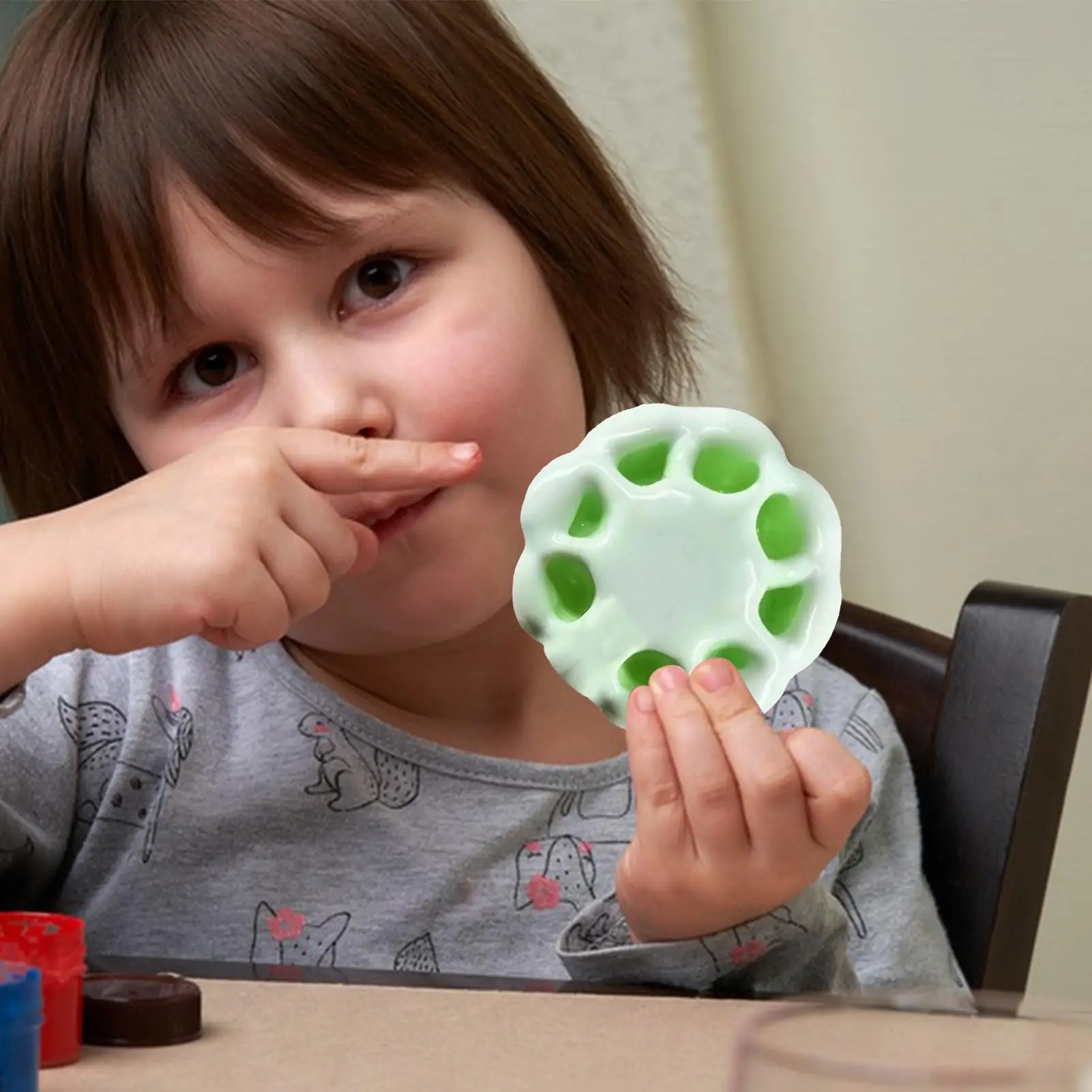 Pelotas antiestrés para adultos, pelota de ejercicio de mano moldeable, juguete sensorial, arroz glutinoso, decoración de escritorio para adultos diarios, niños, estudio de trabajo