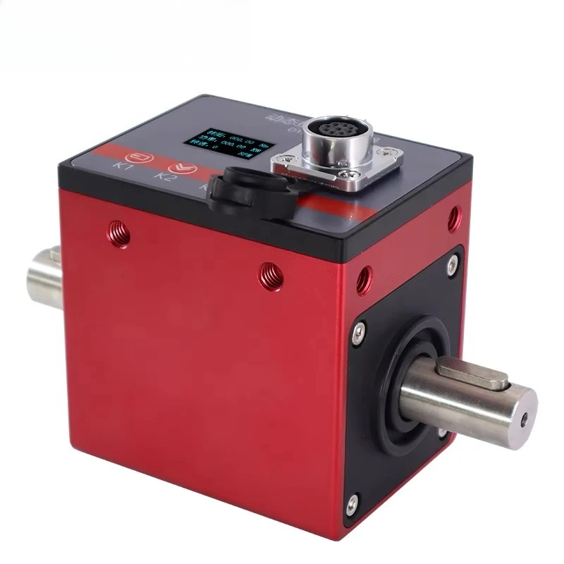 Rotary Torque Sensor Motor Speed Power Measuring Instrument Transducer Build-in OLED Display Force Dynamic Dip Angel Test