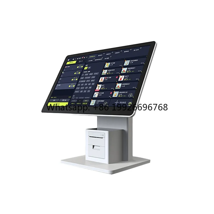 15.6-Inch All-In-One Touch Screen POS System Cost Effective 58mm Printer NFC China AHD for Restaurant Retailers