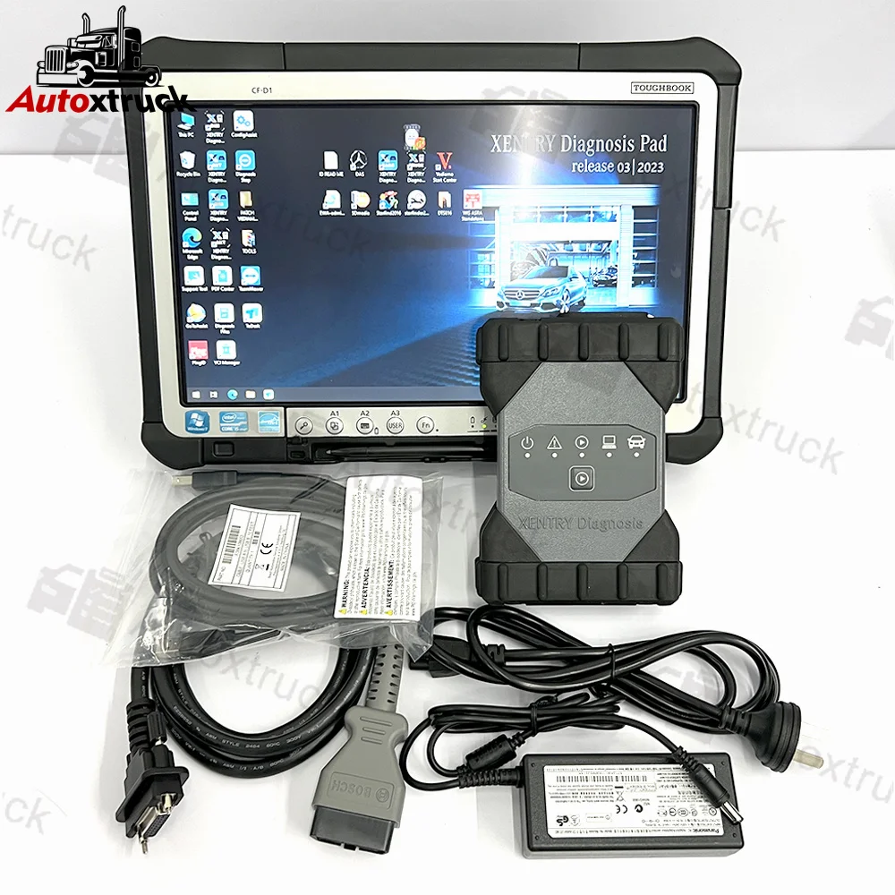 CFD1 CF-D1 Laptop Original DOIP MB Star C6 support CAN BUS with software C6 WIFI v-ci Support Many Cars Ungrade Diagnosis Tool