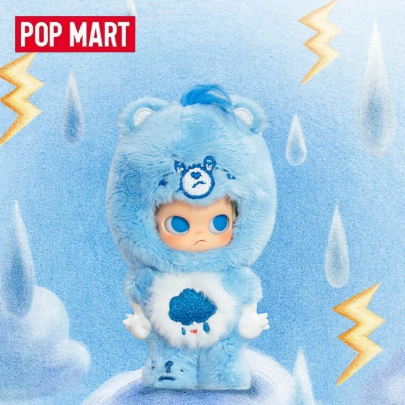 POPMART CareBears x Zsiga-serie Blind Box Toys Kawaii Anime Action Figure Surprise Guess Bag Mystery Box