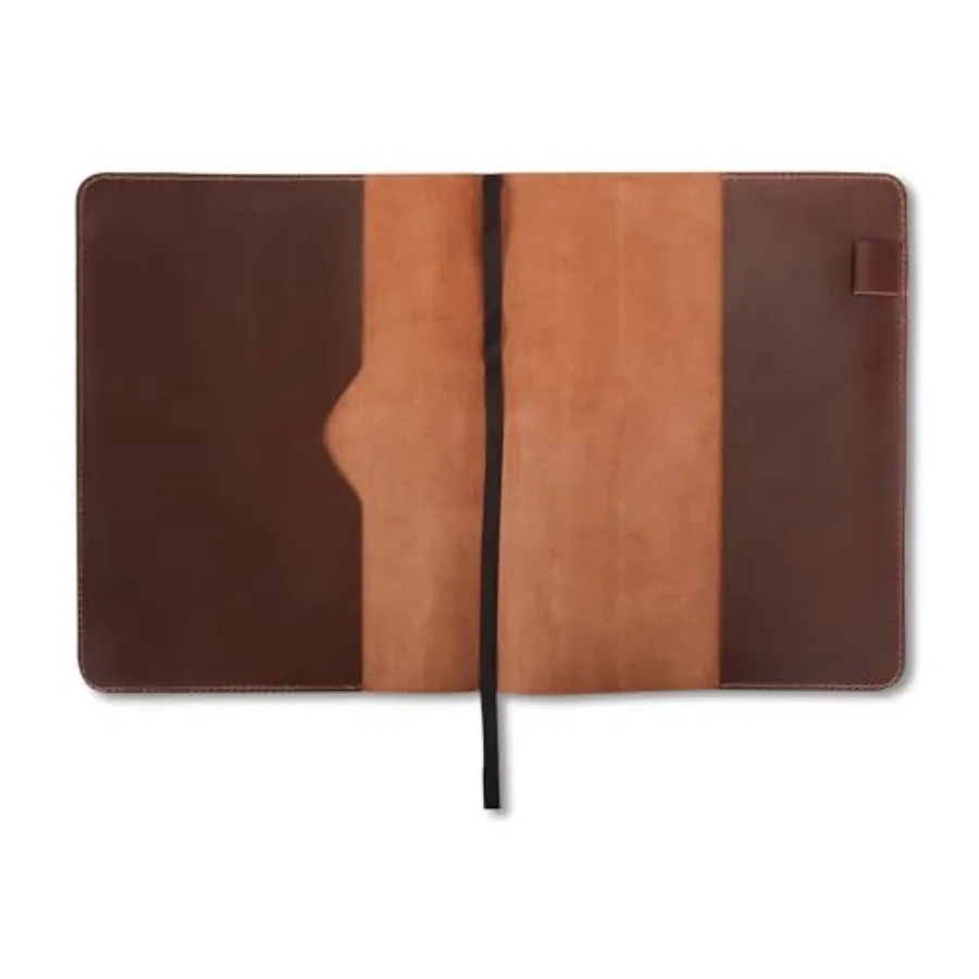 

Heavy Duty Full Grain Leather Journal Cover 8.5 x 11 in. Refillable Cahier XXL Refillable Spiral Notebook (8.5 x 11 in.) Handma