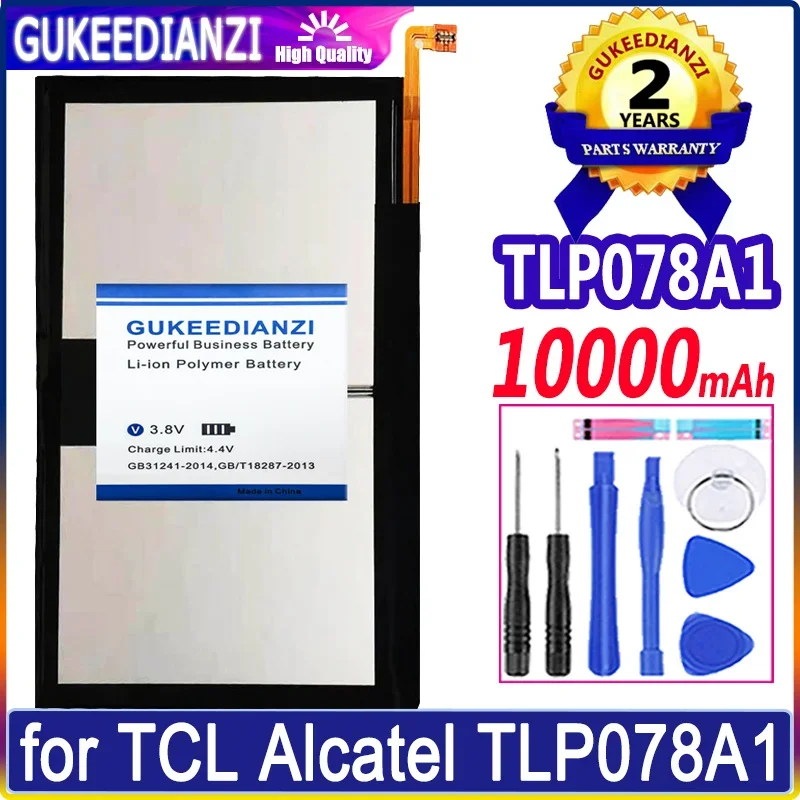 

GUKEEDIANZI Battery 10000mAh for TCL Alcatel TLP078A1 High Capacity Batteries