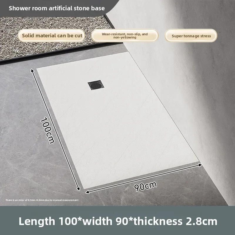 CX shaped shower base Home hotel B & B leak-proof shower simple wind