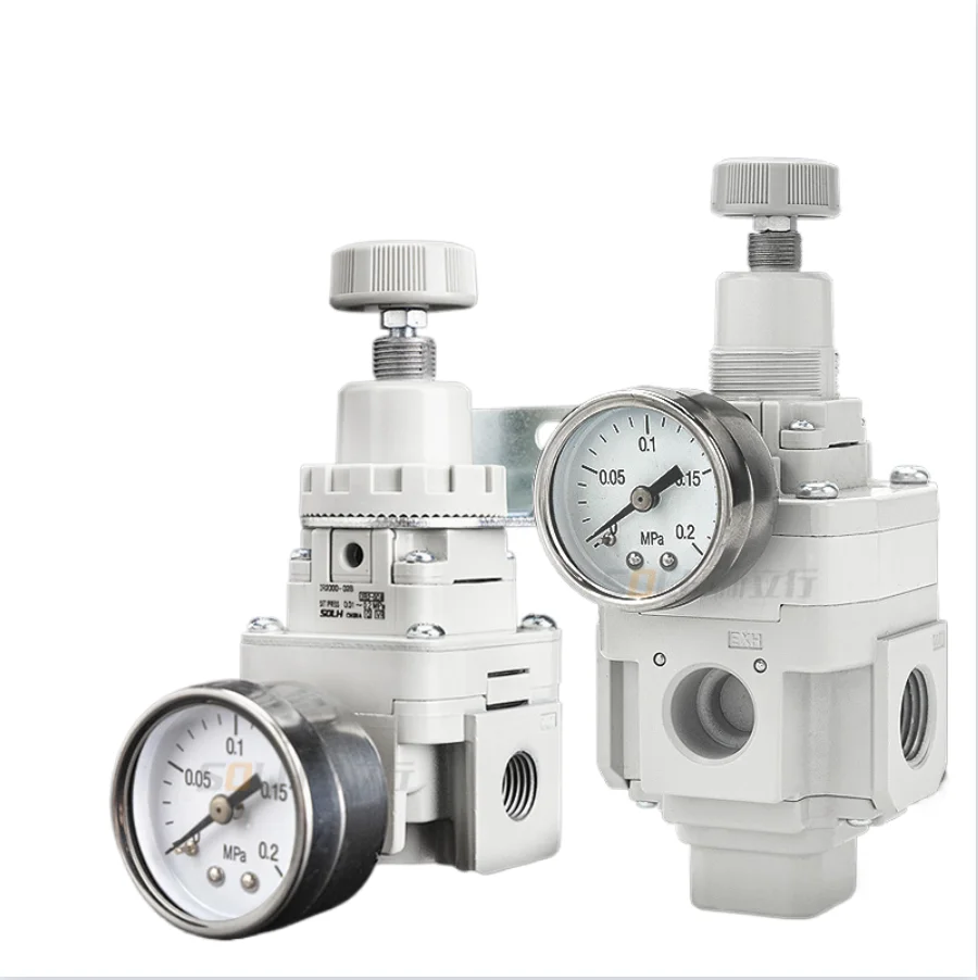 Pneumatic high precision pressure regulator Gas flow control regulation constant pressure valve IR series IR1200/IR2200/IR3200