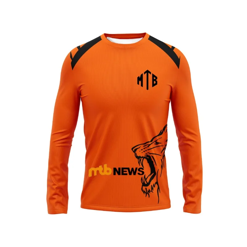 

2026 Fashion Sports Cycling Long Sleeve, Racing Racing Printed Long Sleeve Sportswear, Off Road Sunscreen Cycling Clothing