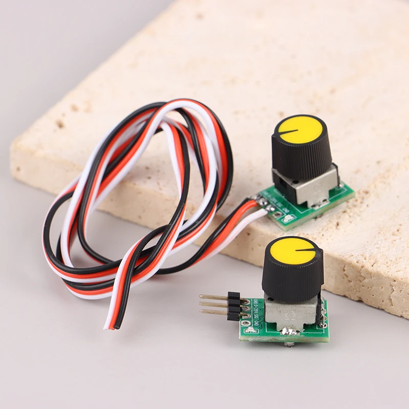 Small Volume Rudder Electromechanical Adjustment Tester DIY Brushless Fan Simple Aircraft Model Motor PWM Governor