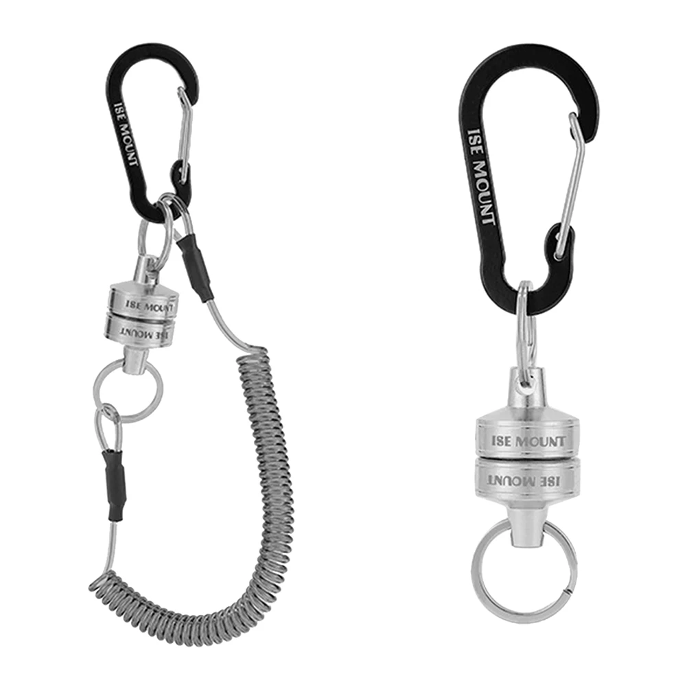 

Magnetic Lost Rope Fishing Pliers Lure Fishing Accessory Holder With Coiled Lanyard 4 Kg / 20cm-100cm Fishing Tool Accessories