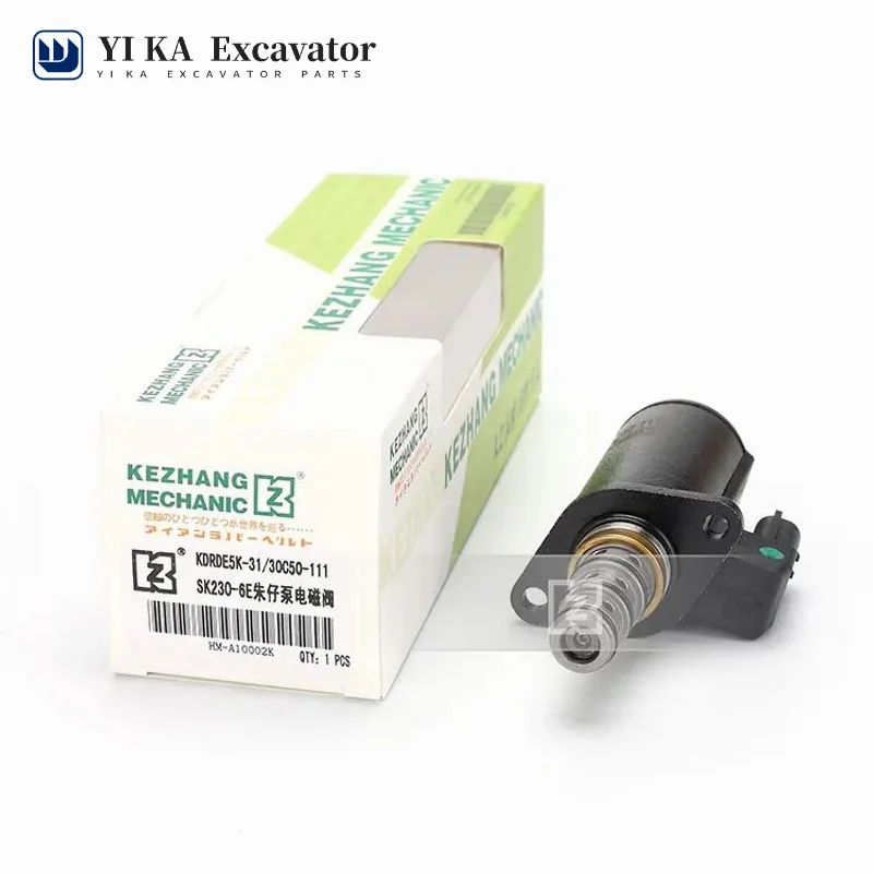 

For Kobelco SK kx hydraulic pump solenoid valve SK230-6E hydraulic pump solenoid valve KDRDE5K-31 excavator KZ brand