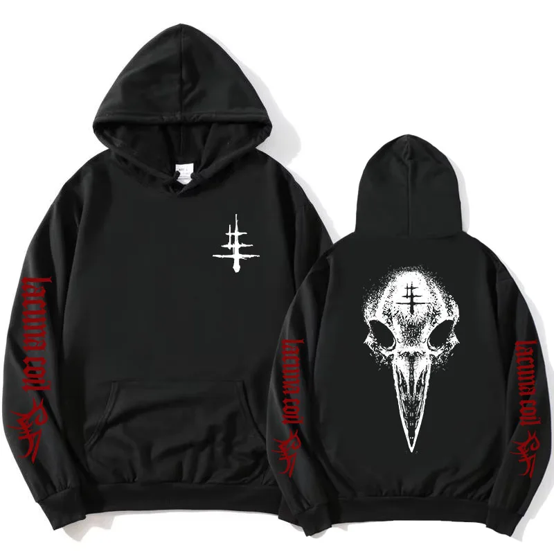 

Sleepless Empire Hoodie Rock Band Lacuna Coil Sweatshirts Long Sleeve Street Style Fashion Sudaderas Autumn Fleece Men Pullovers