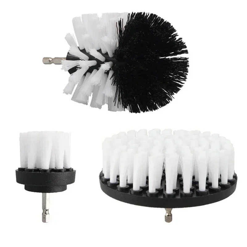 2/3.5/4/5\'\' Brush Attachment Set Power Scrubber Brush Car Polisher Bathroom Cleaning Kit with Extender Kitchen Cleaning Tools