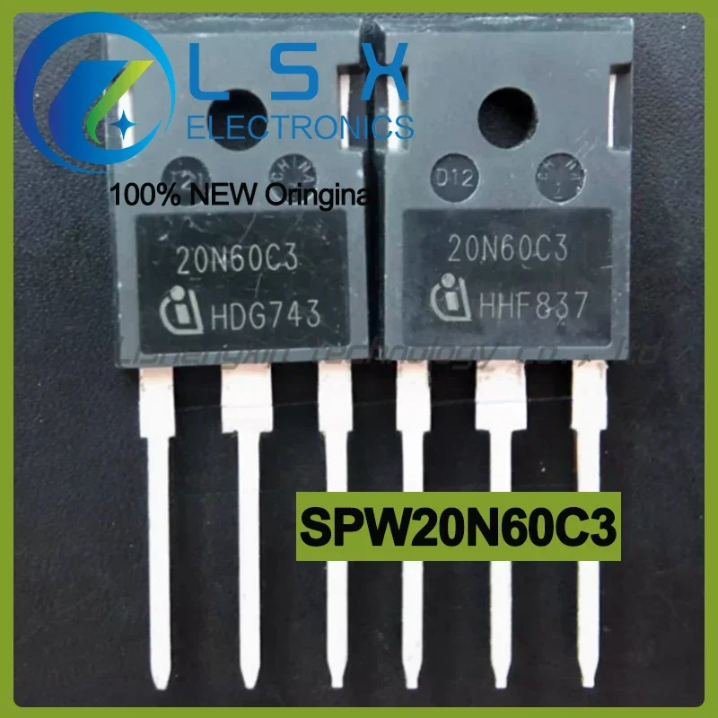 10pcs SPW20N60C3 20N60C3 600V 20A TO247 New and Original