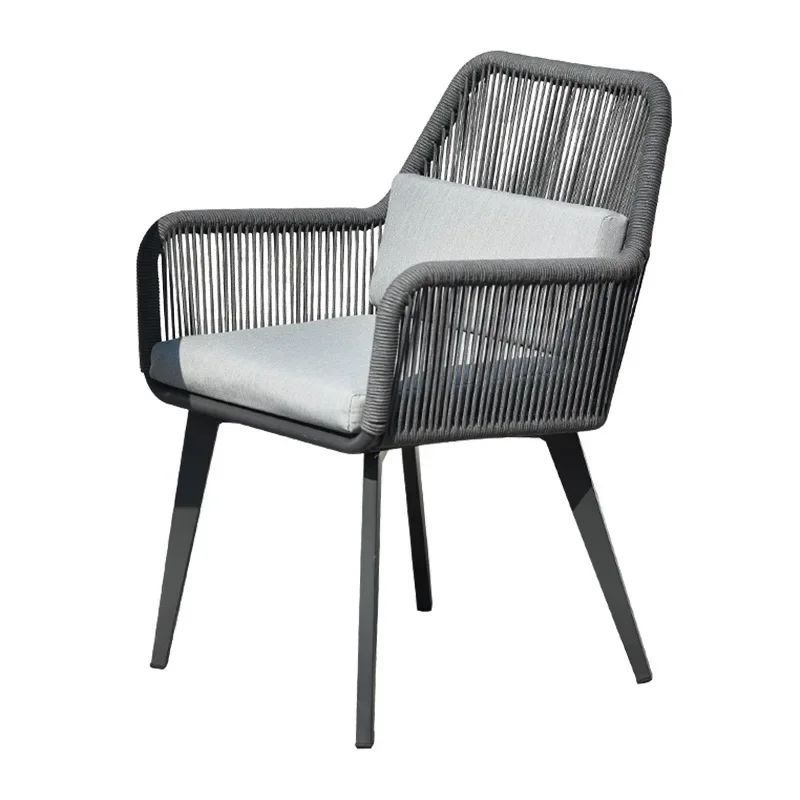 Outdoor balcony table and chair three-piece set, one table and two chairs, leisure combination waterproof and sunproof