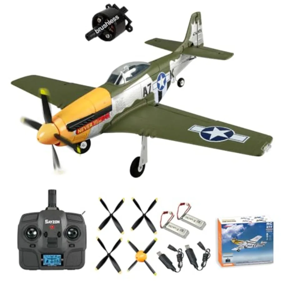 RC airplane for adult beginners, carbon fiber and EPP foam, red and gray, brushless motor with 3D/6G aerobatic capability, 510m