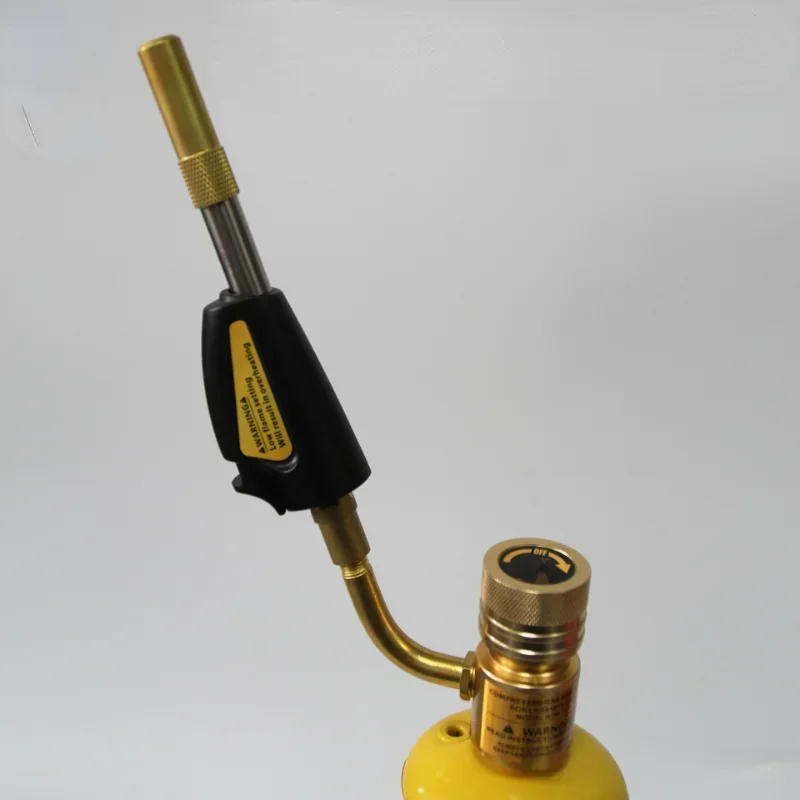 Upgrade Handy Gas Welding Propane Welding Torch  Head Gas Self Ignition Turbo Torch Brazing Solder Propane TorchPortable Repair