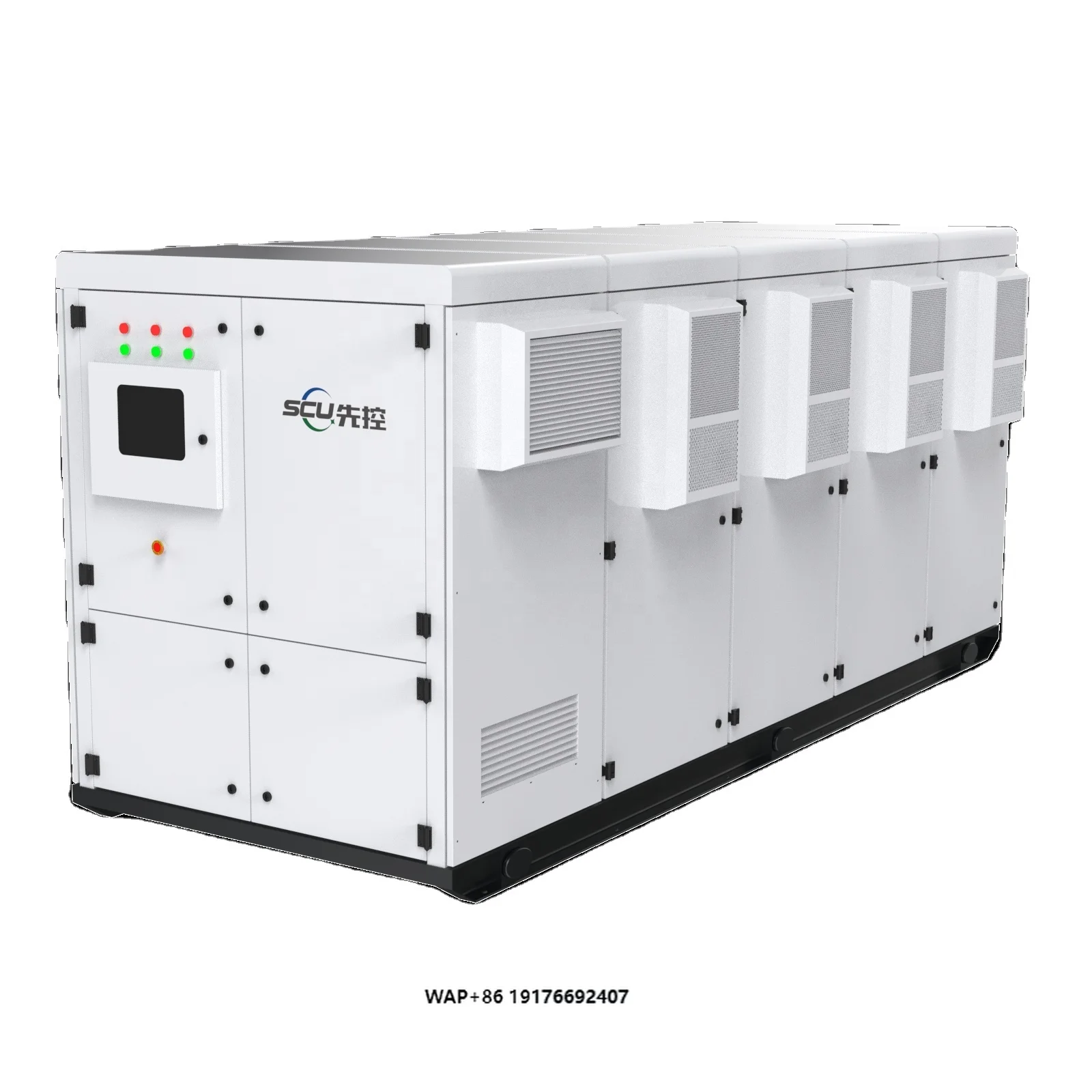 100kWh 200kWh 300 kWh LiFePO4 Batteries Commercial Energy Storage System 3 Phase Hybrid Inverter All in One BESS