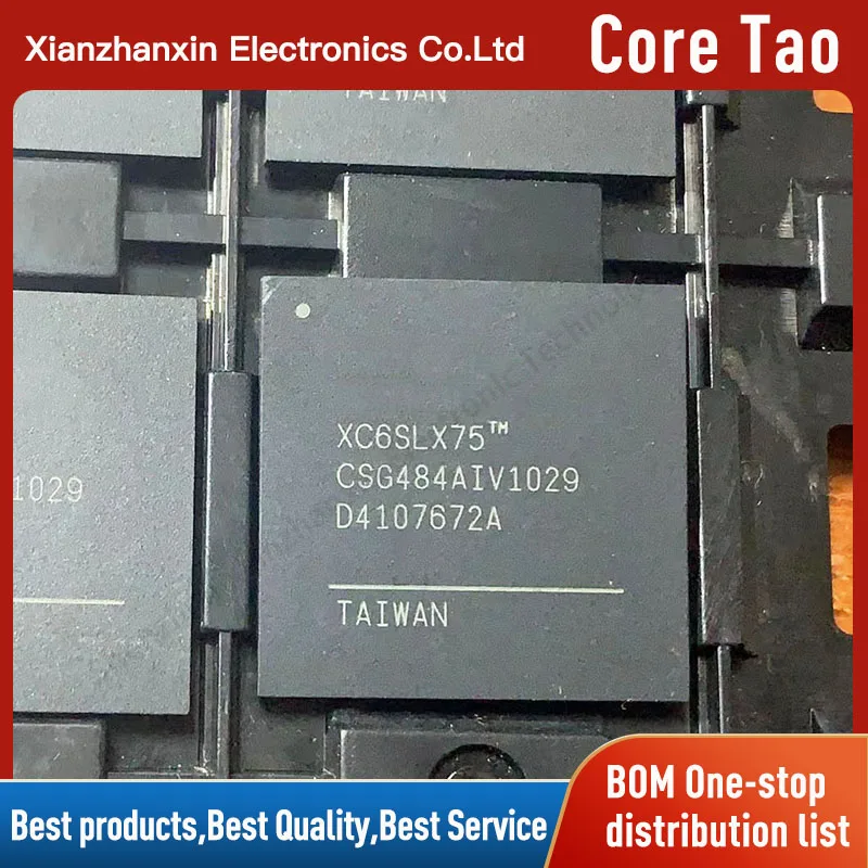 1pcs/lot XC6SLX75-CSG484 XC6SLX75-CS484 XC6SLX75  BGA-484 FPGAField programmable gate array (fpga)