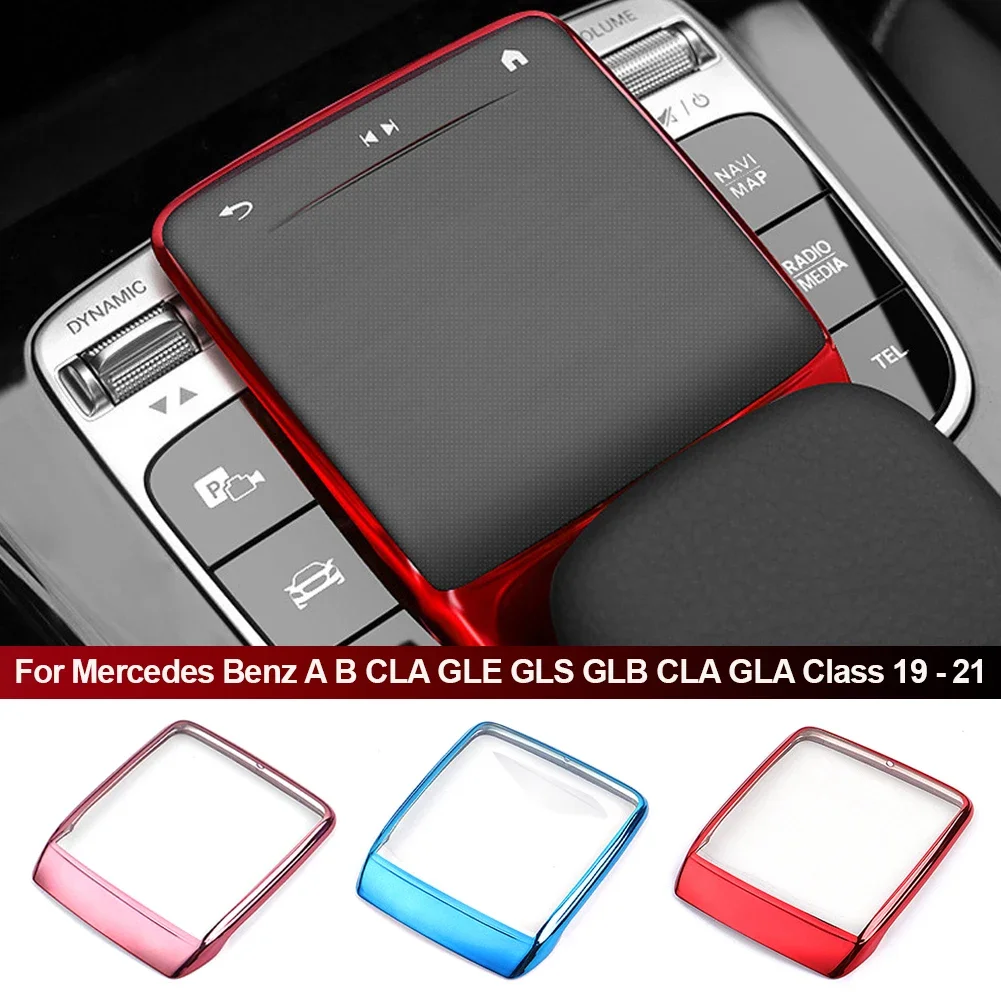 Car Accessories TPU Center Control Mouse Screen Protector Cover For Mercedes Benz A B CLA GLE GLS GLB Class W177 W247 C118 W167