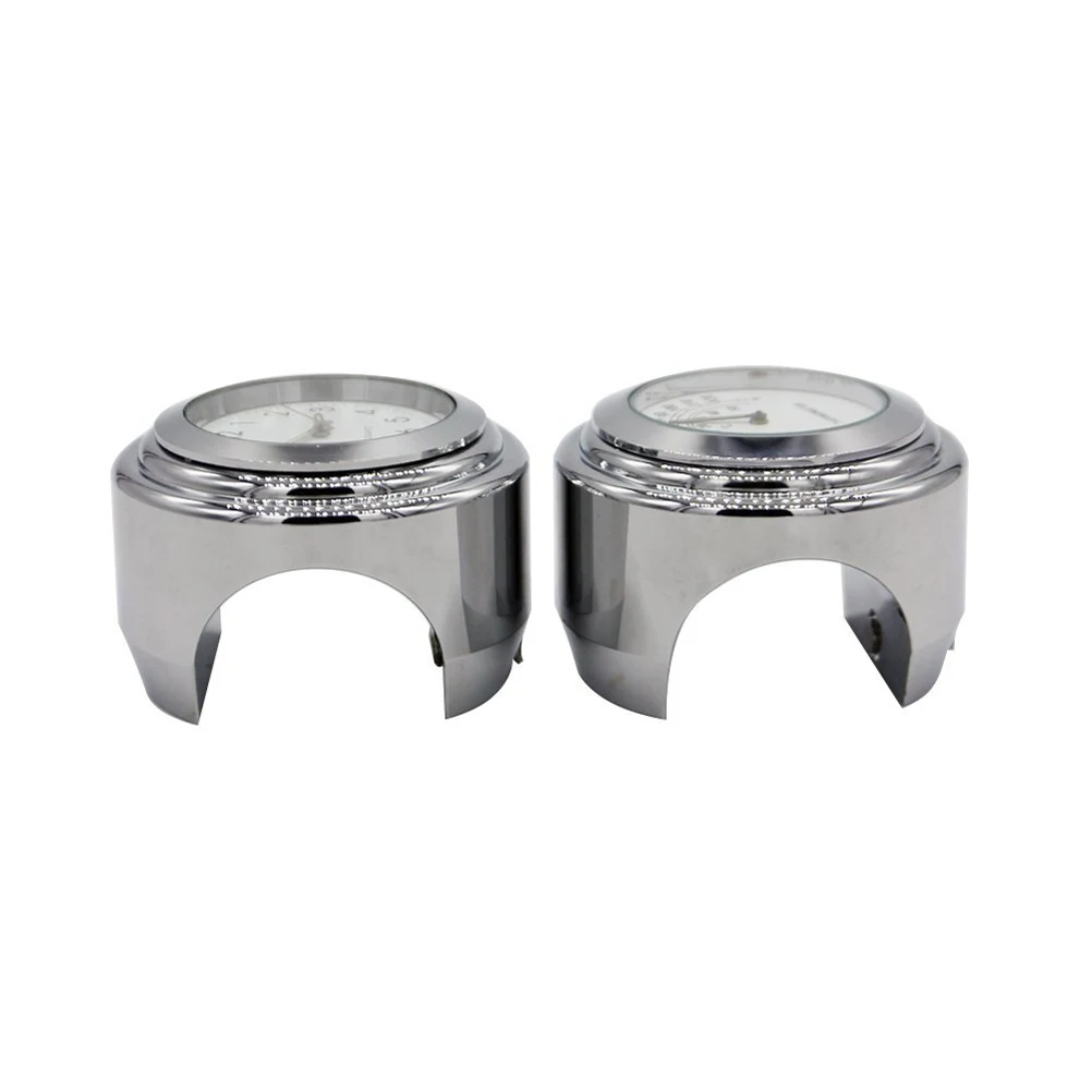 

2pcs /Set 22-25Mm Motorcycle Handlebar Thermometer Waterproof Dustproof Rustproof Wear-Resistant Easy Install