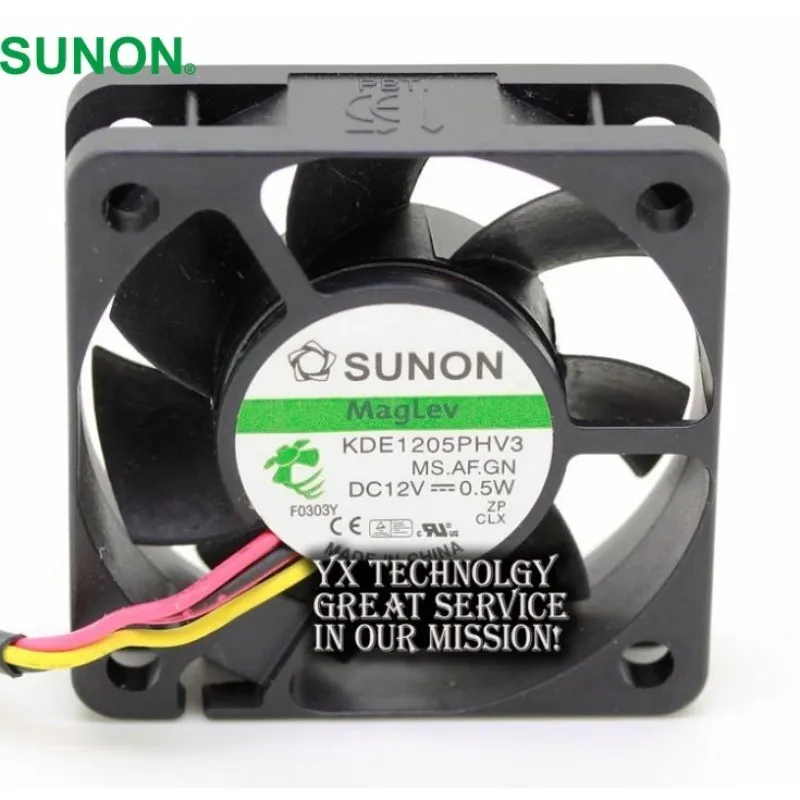 

Тихий охлаждающий вентилятор для SUNON KDE1205PHV3 5015, 50 мм, 0,5 Вт, 12 В