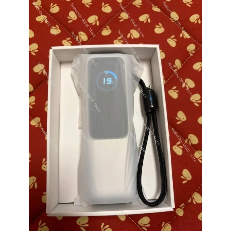 Power Bank 25000mAh 165W A1695 Dual Built in USB C Cables Fast Charging Portable Charger for Laptop