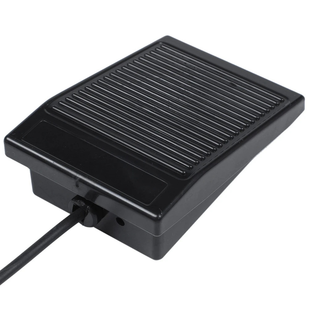 ABVG-2X Foot Switch Pedal For Power Supply Black Tattoo Machine Accessory Feet Tools