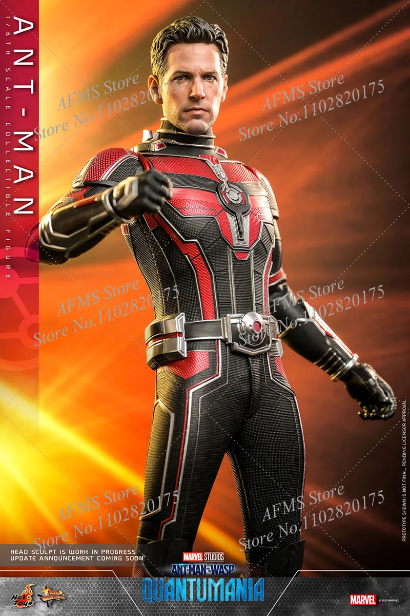 HOTTOYS MMS690 1/6 Scale Collectible Figure Paul Rudd Ant-Man and the Wasp：Quantumania 12Inch Men Soldier Action Figure Model