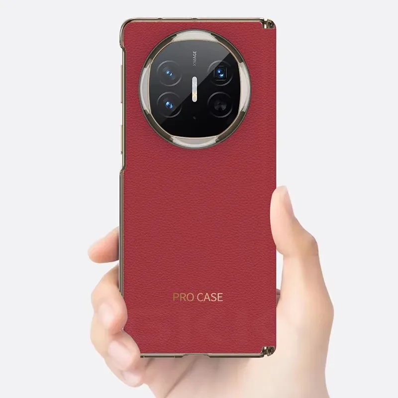 

Phone case Magsafe Wireless Charge Leather Protective For Huawei Mate X6 Magnetic Hinge Protective Plating Hard Huawei Mate X6