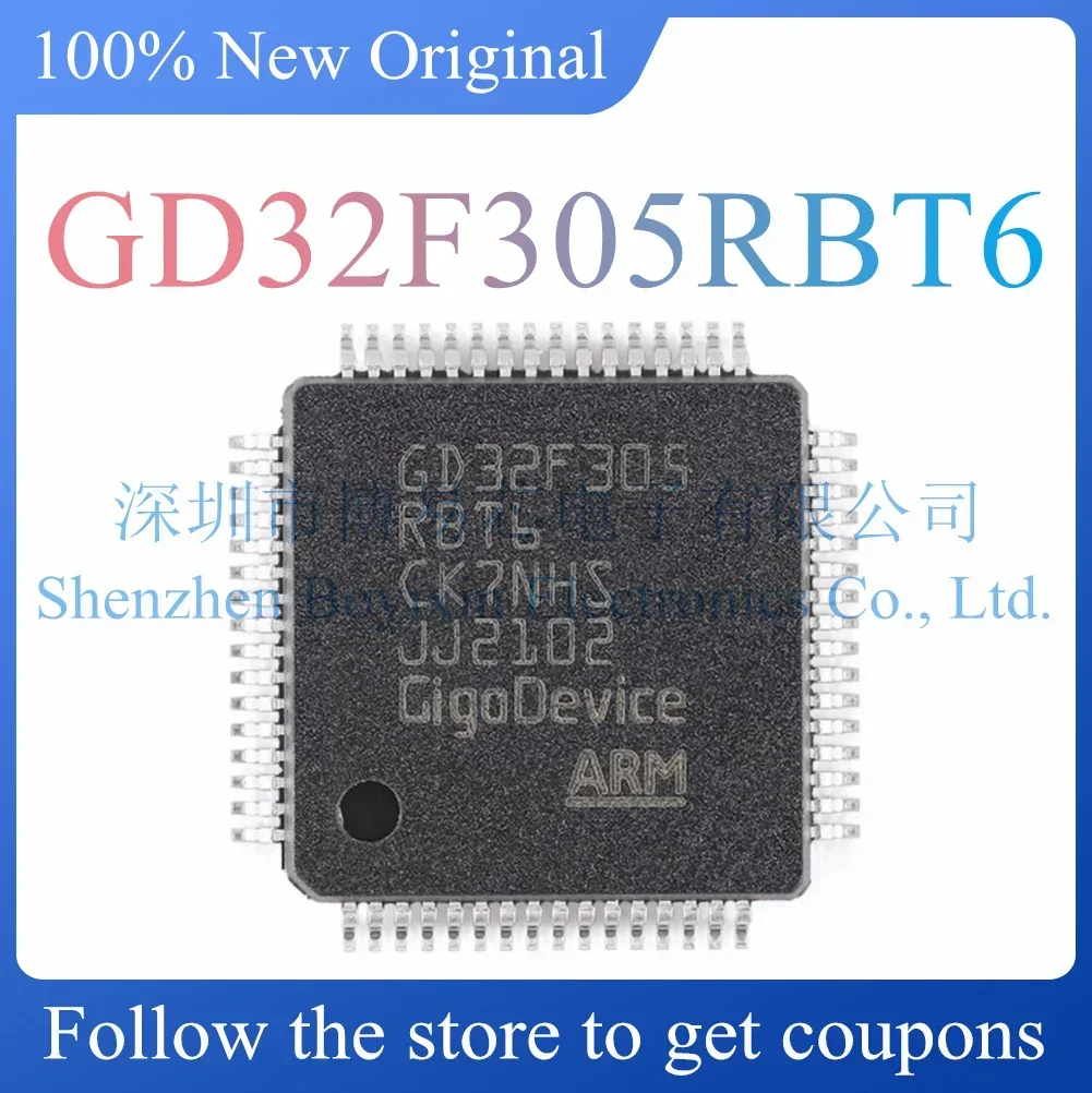 

NEW GD32F305RBT6.Original Product.LQFP-64