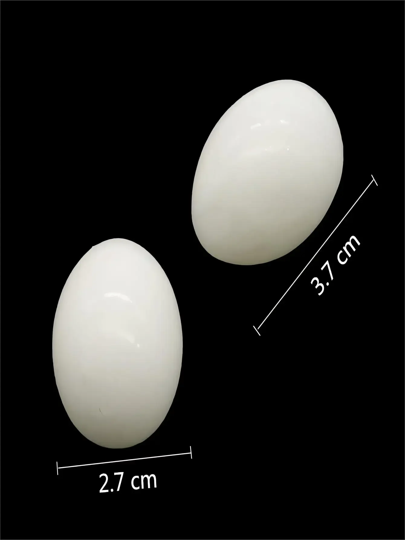 5/50 Pcs Simulated Pigeon Eggs Simulated Fake Eggs Bird Racing Pigeon Hatching Supplies Bird Raising Tools Nest Hatching Eggs