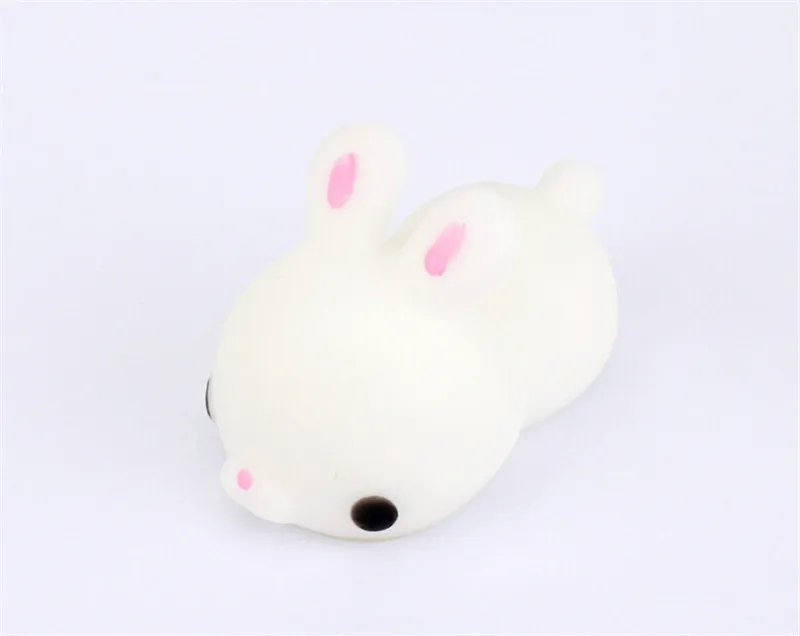 Mochi  kawaii Cute Bunny Rabbit Squishy Squeeze Healing Stress Reliever Toy Gift Decor