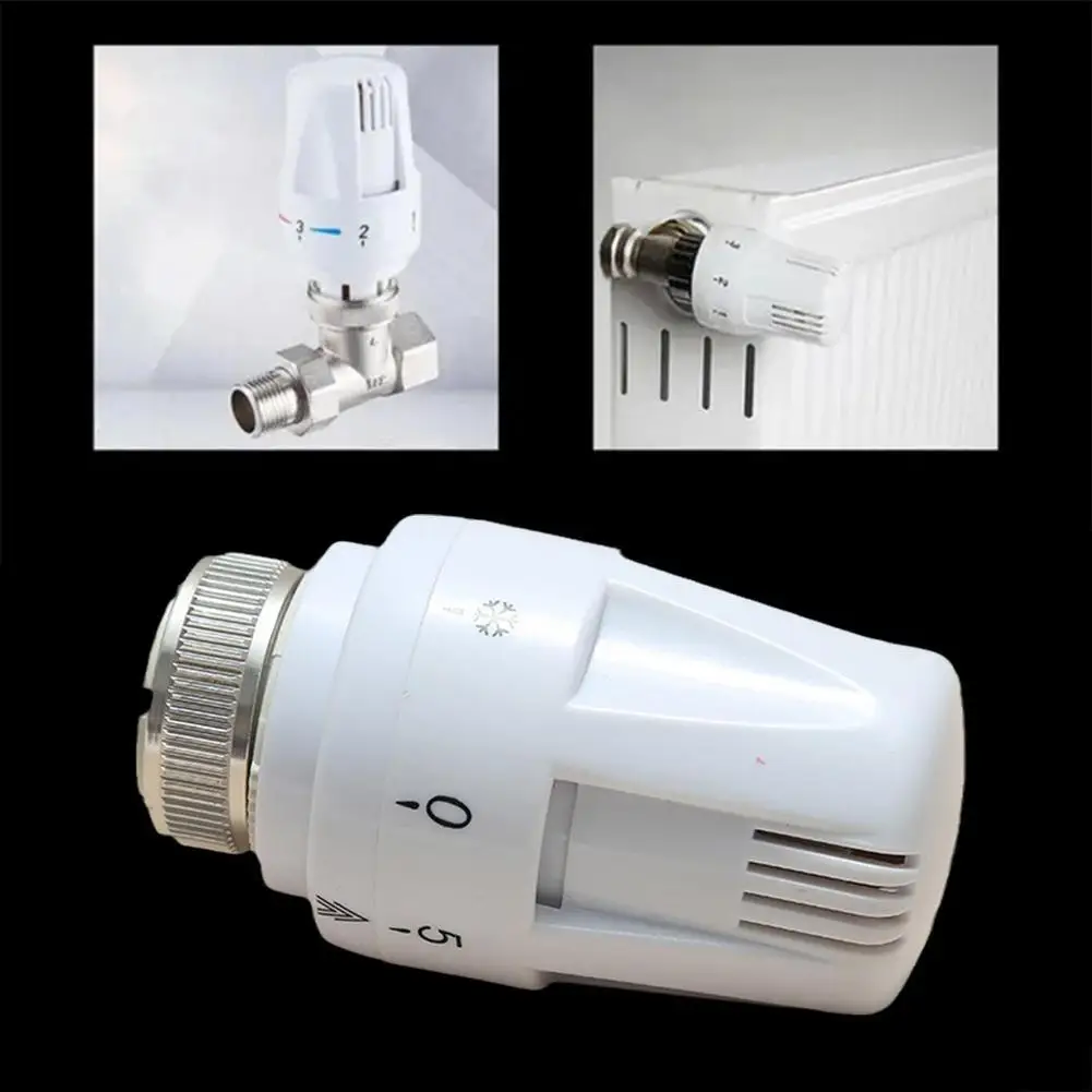 Thermostatic Radiator Valve Radiator Liquid Heating Thermostatic Control System Valve-Tool Adjustable Heating System Supplies