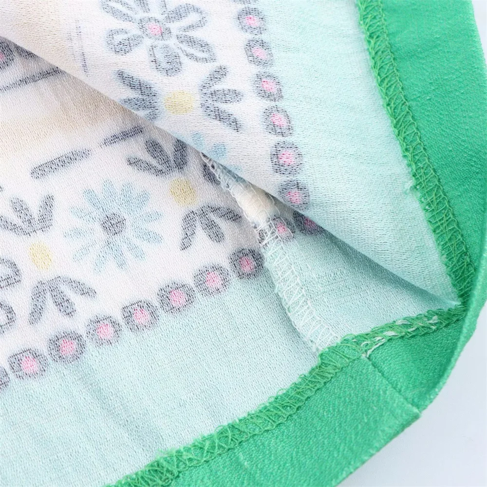 Vestido MIDI estilo capa estampada para mujer con decoración de cremallera para primavera y verano, nueva ropa informal para mujer